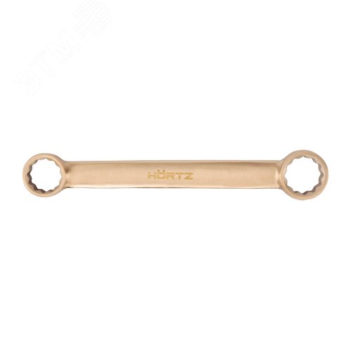 Изображение товара Ключ гаечный накидной двусторонний плоский 14х15 искробезопасный сплав BeCu 153A-1415 (шт)