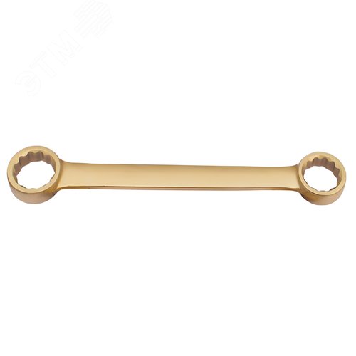 Изображение товара Ключ гаечный накидной двусторонний плоский 9х11 искробезопасный сплав AlCu 153A-0911 (шт)