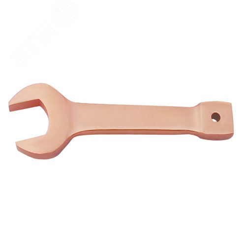 Изображение товара Ключ гаечный рожковый ударный облегчённый 24 искробезопасный сплав BeCu 141A-24 (шт)