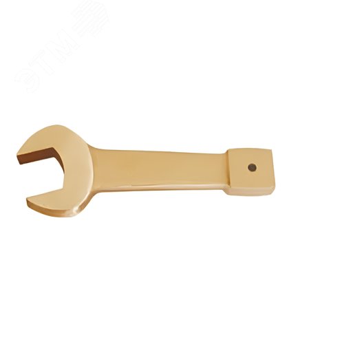 Изображение товара Ключ гаечный рожковый ударный облегчённый 55 искробезопасный сплав AlCu 141A-55 (шт)