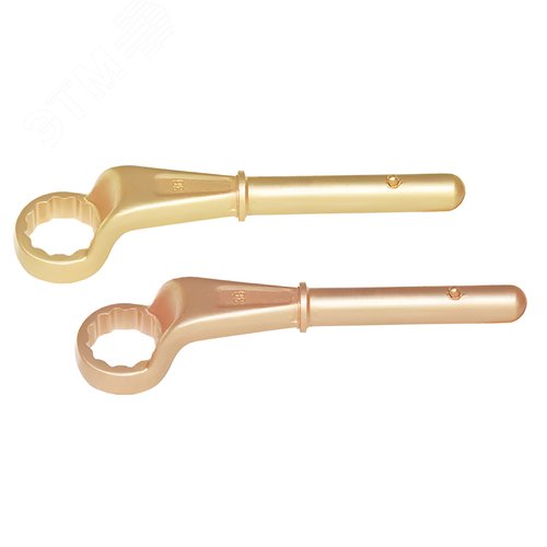 Изображение товара Ключ накидной под удлинитель 36 мм искробезопасный сплав BeCu 164A-36 (шт)