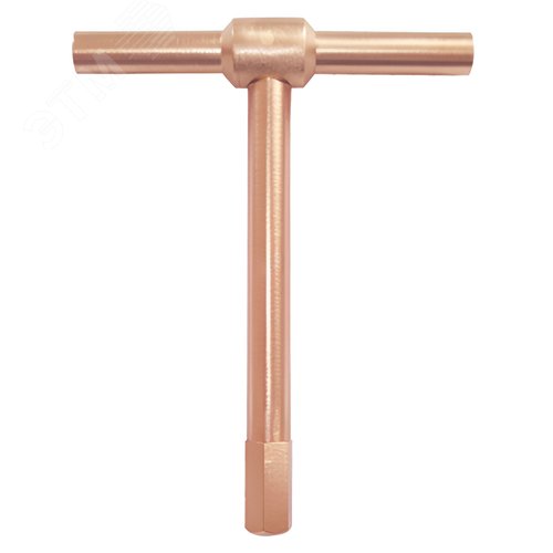 Изображение товара Ключ шестигранный с Т-образной рукояткой 5*90*100 искробезопасный сплав BeCu 167C-5 (шт)