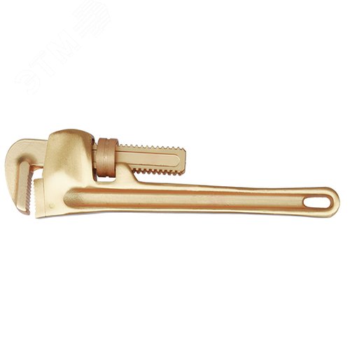 Изображение товара Ключ трубный американский 30x250 искробезопасный сплав AlCu 131-1004 (шт)