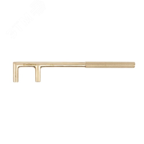 Изображение товара Ключ вентильный с круглым сечением П-образный 55х450 искробезопасный сплав AlCu 176-55, (шт)