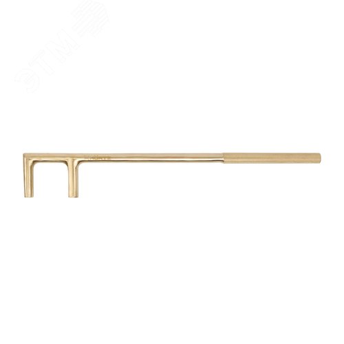 Изображение товара Ключ вентильный с круглым сечением П-образный 65х550 искробезопасный сплав AlCu 176-65 (шт)