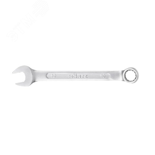 Изображение товара Ключ гаечный комбинированный 10х10 хромированный (шт)