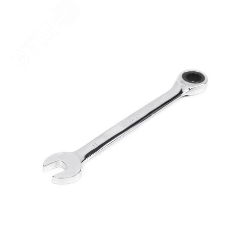 Изображение товара Ключ комбинированный трещоточный 11х11 хромированный (шт)