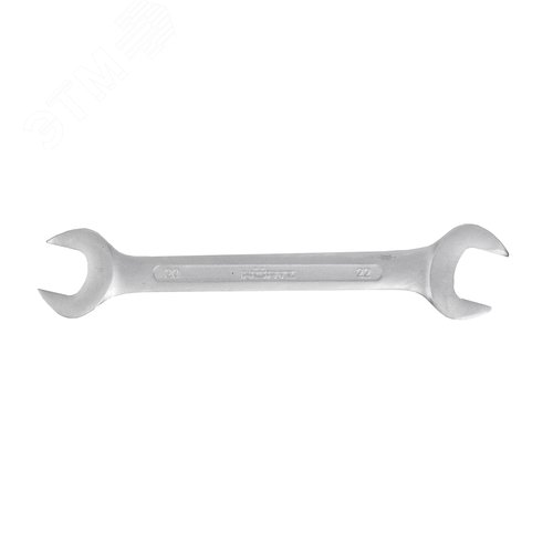 Изображение товара Ключ гаечный двусторонний 20х22 сатинированный (шт)