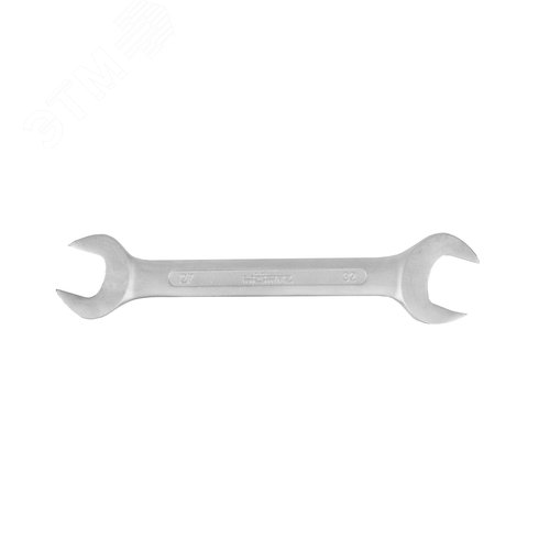 Изображение товара Ключ гаечный (рожковый) двусторонний 27х32 хромированный (шт)