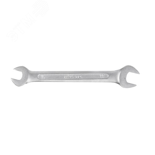 Изображение товара Ключ гаечный двусторонний 9х11 хромированный (шт)