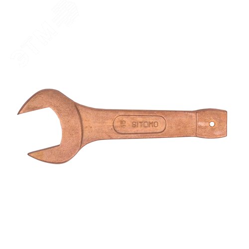 Изображение товара Ключ гаечный (рожковый) односторонний ударный 65 омедненный (шт)