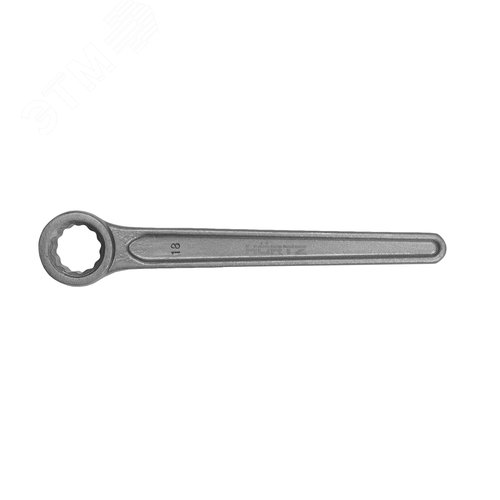 Изображение товара Ключ накидной односторонний 18 прямой длинная ручка (шт)