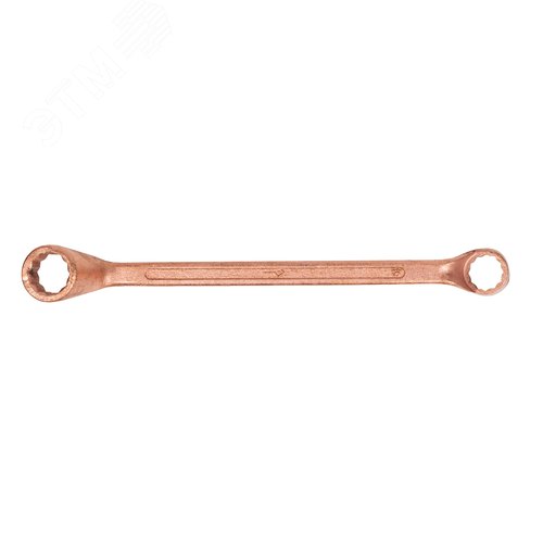 Изображение товара Ключ накидной двусторонний 19х22 омедненный (шт)