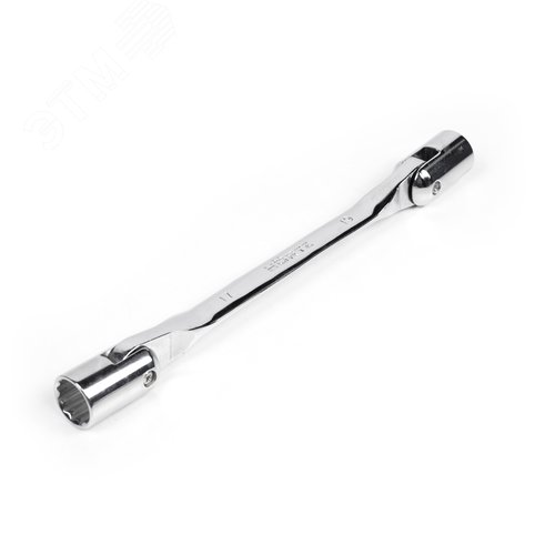 Изображение товара Ключ торцевой шарнирный 17х19 хромированный (шт)