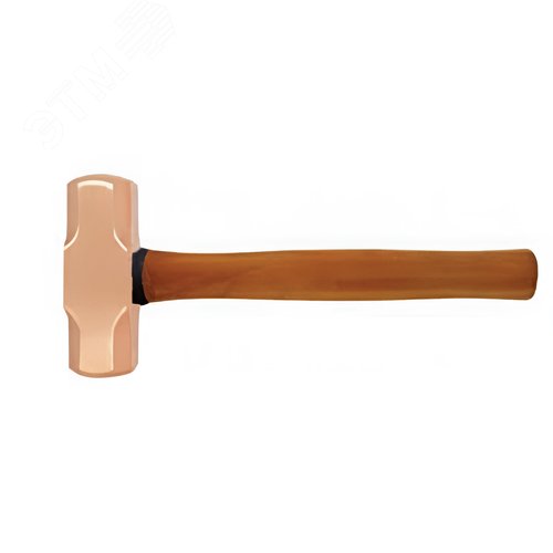 Изображение товара Кувалда тупоносая 4 кг BeCu рукоятка дерево искробезопасная 191B-1024 (шт)