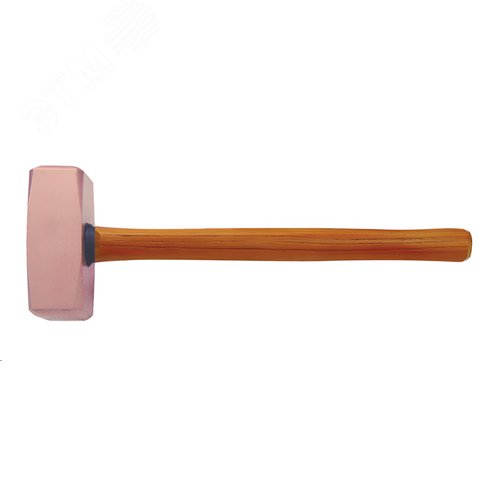 Изображение товара Кувалда тупоносая 6,5 кг медь рукоятка дерево искробезопасная (шт)