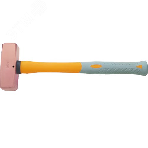 Изображение товара Кувалда тупоносая (немецкий тип) 1,5 кг медь рукоятка фибергласс искробезопасная 2204A-1006 (шт)