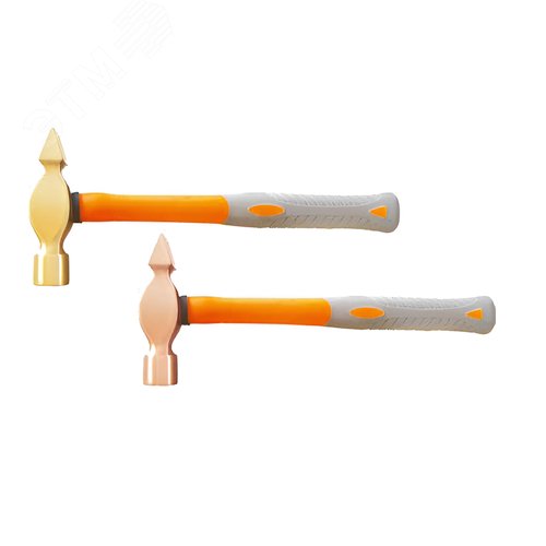 Изображение товара Молоток сл. 0.5 кр/боек AlCu рукоятка фибергласс, искробезопасный 189B-1002 (шт)