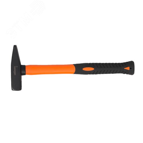 Изображение товара Молоток слесарный 0.5 кг квадратный боек фибергласовая ручка (шт)