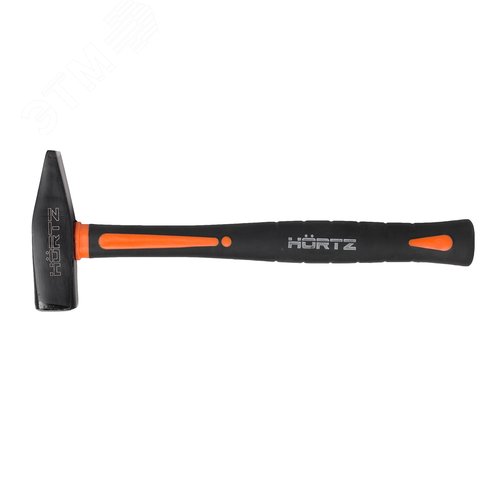 Изображение товара Молоток слесарный 0.6 кг квадратный боек фибергласовой обрезиненной ручкой (шт)