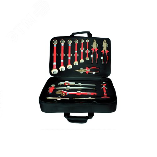 Изображение товара Набор взрывобезопасного инструмента (17 предметов) AlCu № H-17 (шт)