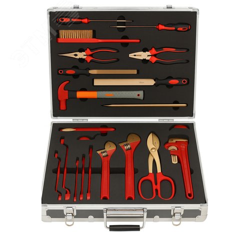 Изображение товара Набор взрывобезопасного инструмента (20 предметов) AlCu No.AA29-20 (шт)