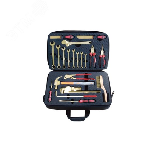 Изображение товара Набор взрывобезопасного инструмента (21 предметов) AlCu No.AA09-21 (шт)