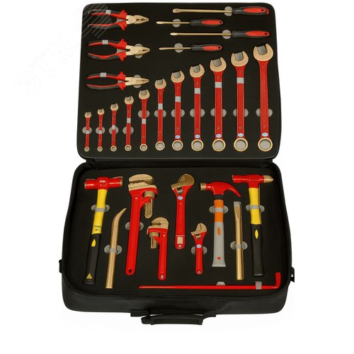 Изображение товара Набор взрывобезопасного инструмента (28 предметов) BeCu № K-28 (шт)