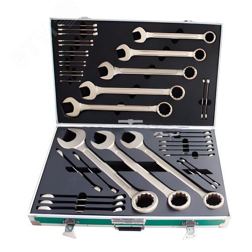 Изображение товара Набор взрывобезопасного инструмента (35 предметов) BeCu No.AA15-35 (шт)