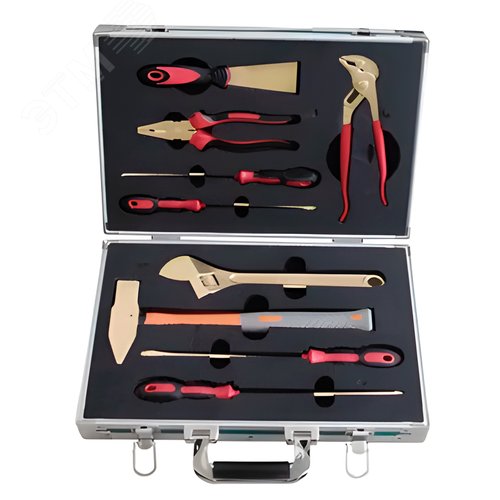 Изображение товара Набор взрывобезопасного инструмента (9 предметов) AlCu № E-9 (шт)