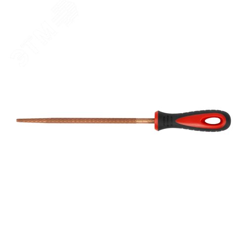 Изображение товара Напильник круглый 7,5х200мм BeCu искробезопасный 219-1004, HORTZ (шт)