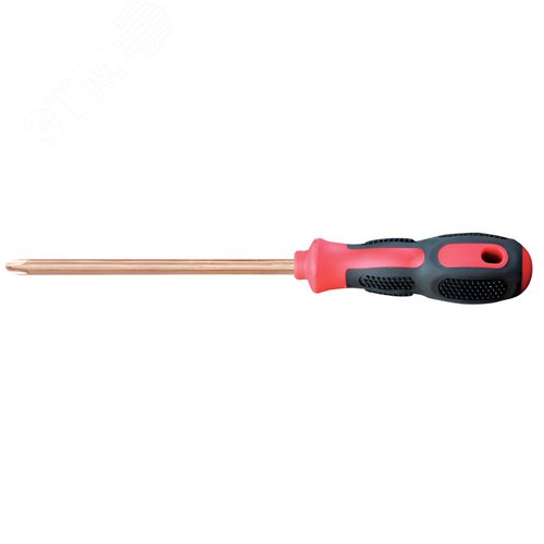 Изображение товара Отвертка крестовая PH 4х400 (общ.550мм) искробезопасный сплав BeCu 261-1020 (шт)