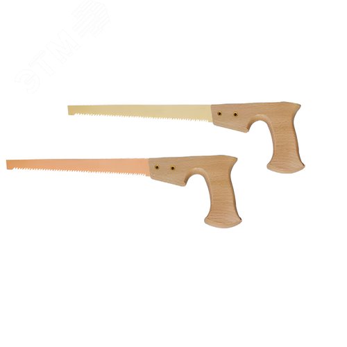 Изображение товара Пила ручная 370 деревянная ручка, искробезопасный сплав AlCu 272-1002 (шт)