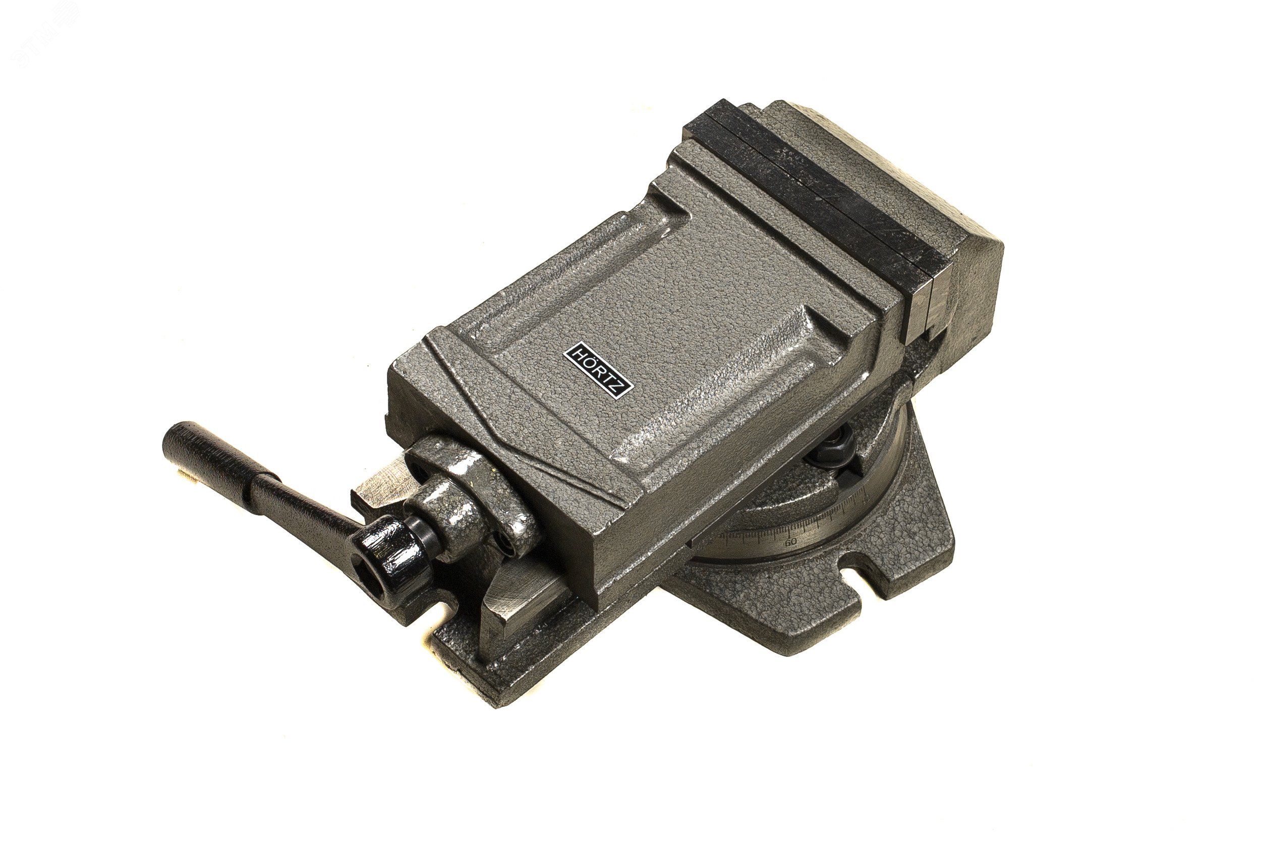 Изображение товара Тиски станочные стальные поворотные 125  СНТЖ инструментальный материал