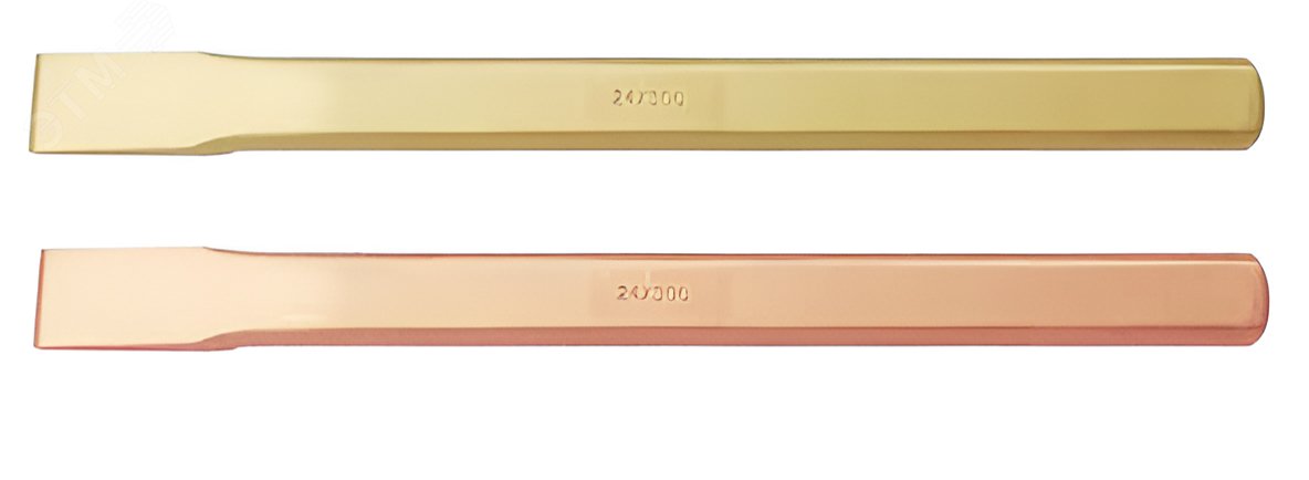 Изображение товара Зубило плоское искробезопасное 150х22 из сплавов Aluminum-Bronze и Beryllium-Bronze