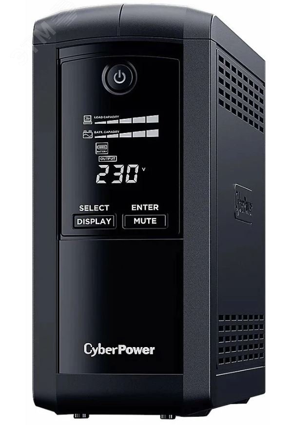 Источник бесперебойного питания line-interactive Value PRO 1200Ва/720Вт фазы 1/1 4 мин Tower IEC C13 USB VP1200EILCD CyberPower - превью