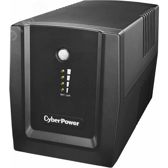 Источник бесперебойного питания line-interactive UT 1500Ва/900Вт фазы 1/1 60 сек Tower Schuko USB UT1500E CyberPower - превью