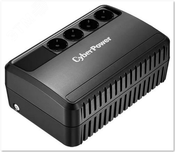 Изображение товара Источник бесперебойного питания CyberPower BU850E 850ВА/425Вт с 35 мин автономии