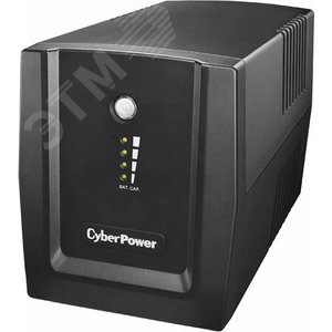 Источник бесперебойного питания line-interactive UT 1500Ва/900Вт фазы 1/1 60 сек Tower Schuko USB UT1500E CyberPower