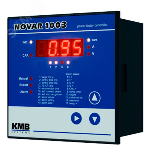 Изображение товара Регулятор реактивной мощности Novar 1003 Чехия для контроля cosF