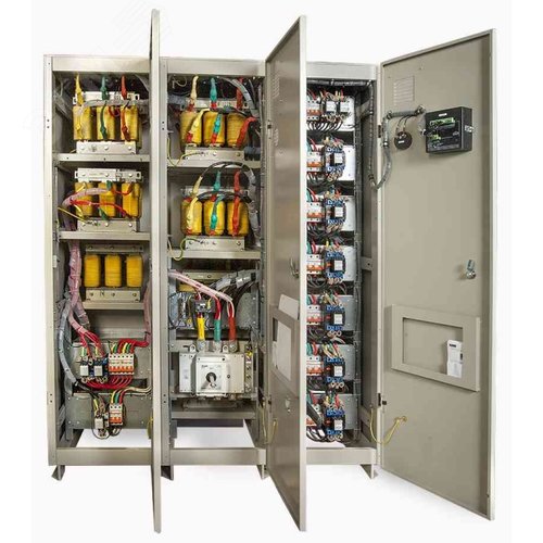 Изображение товара Установка компенсации реактивной мощности УКРМФ-134-0,4-100-25 У3 База с рубильником (Фильтр 134 Гц) ПМЛ (шт)