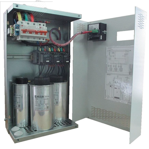 Изображение товара Конденсаторная установка для компенсации реактивной мощности УКРМ-0,4-100-20 У3 Компакт Раде Кончар (шт)