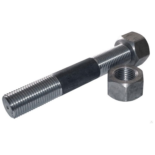 Шпилька АM33-6gх230.65.25Х2М1Ф ГОСТ 9066-75 с 2мя гайками АM33-6Н.30ХМА ГОСТ 9064-75 для фланцевых  соединений