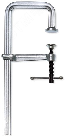 Изображение товара Струбцина U-образная цельнометаллическая легкая 250/120, усилие: 4 кН, с Т-образной рукояткой (шт)