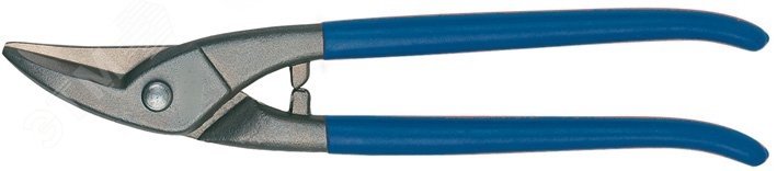 Ножницы по металлу, для прорезания отверстий, левые, рез: 1 мм, 250 мм, высококачественная сталь, короткий прямой и фигурный рез ER-D207-250L BESSEY