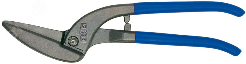 Ножницы по металлу, пеликан, правые, рез: 1 мм, 300 мм, качественная сталь, длинный прямой непрерывный рез ER-D118-300 BESSEY