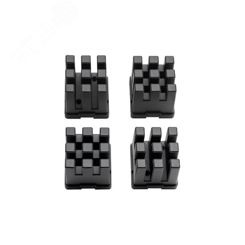 Набор рамный, для струбцин KRE / KREV / KR / KRV, комплектация: 4 соединителя направляющей и 4 переходника - фото 1