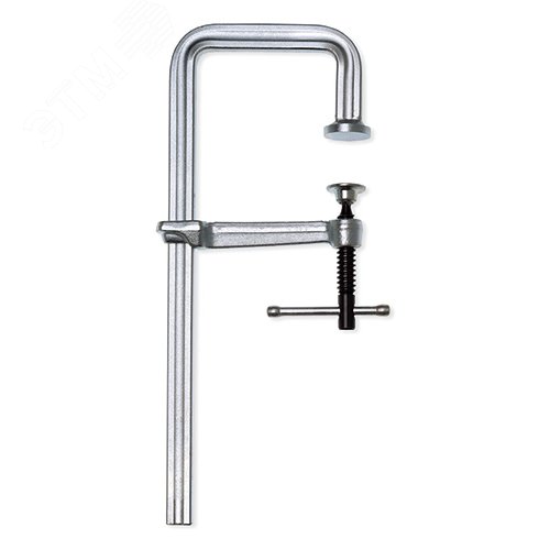 Изображение товара Струбцина U-образная цельнометаллическая легкая 250/120, усилие: 4 кН, с Т-образной рукояткой (шт)