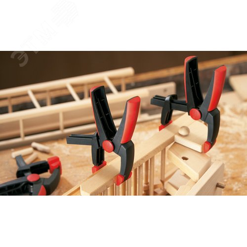 Струбцина VarioClippix пружинная 55/37, изменяемая ширина зажима - фото 5