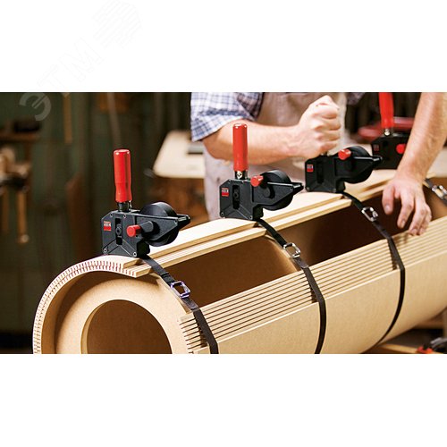 Зажим ленточный, до 7 м, уголки адаптируемые - 4 шт в комплекте - фото 4